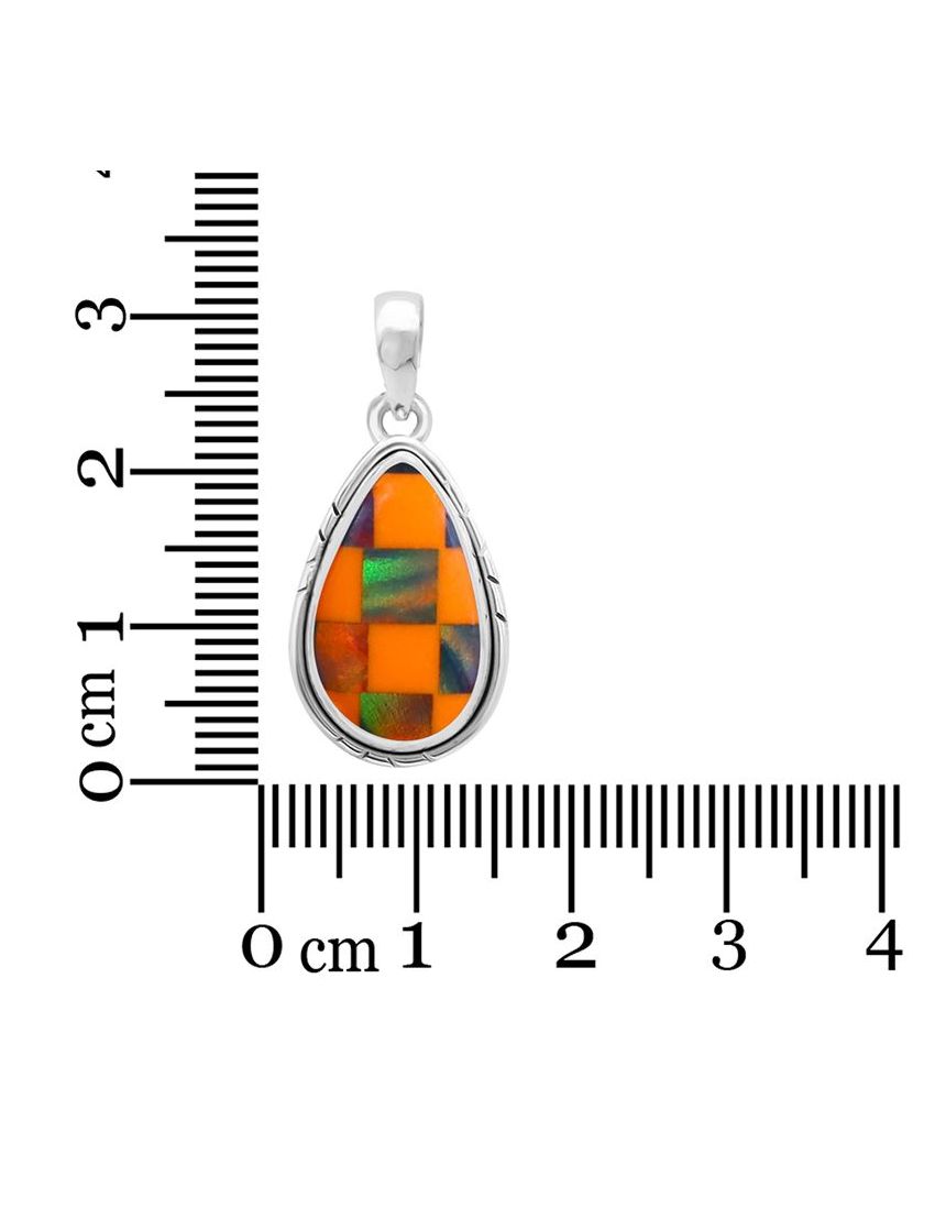 Galaxy Opal Mosaic Pendant