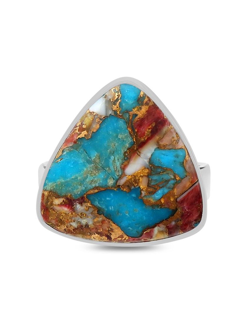 Chocolate Oyster Ring | Adjustable