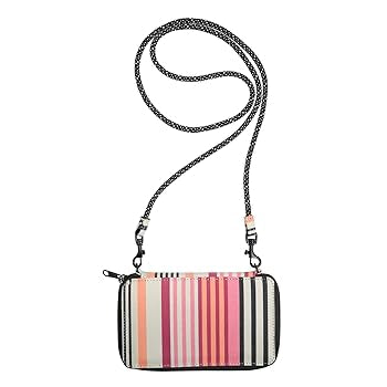 Kavu Go Time Midsummer Stripe Wallet Crossbody