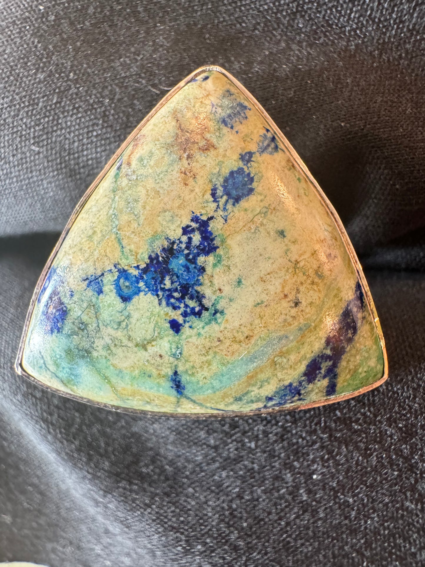 Azurite Congo Ring | Size 8