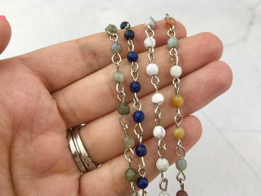 Gemstone Body Chain/Necklace Jewelry
