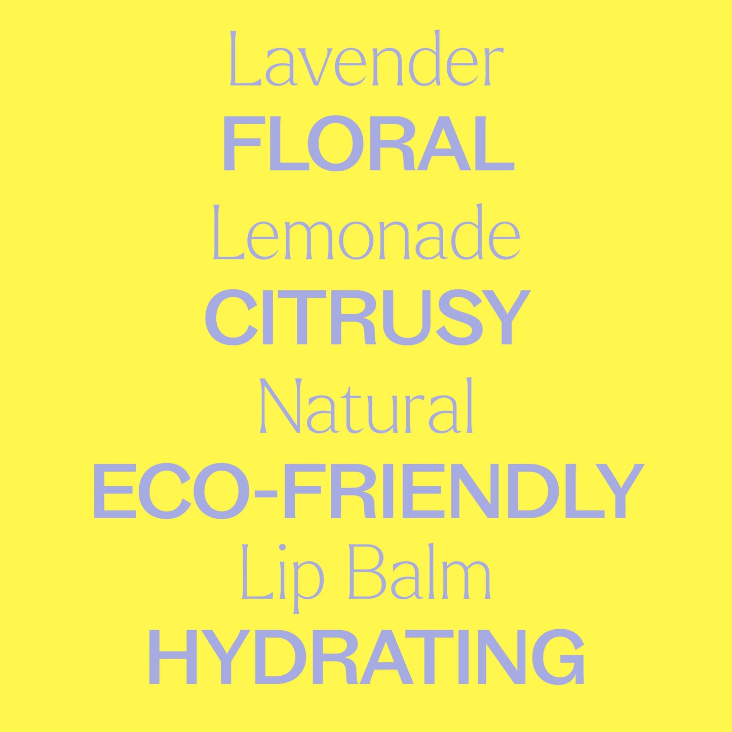 Lavender Lemonade Lip Balm