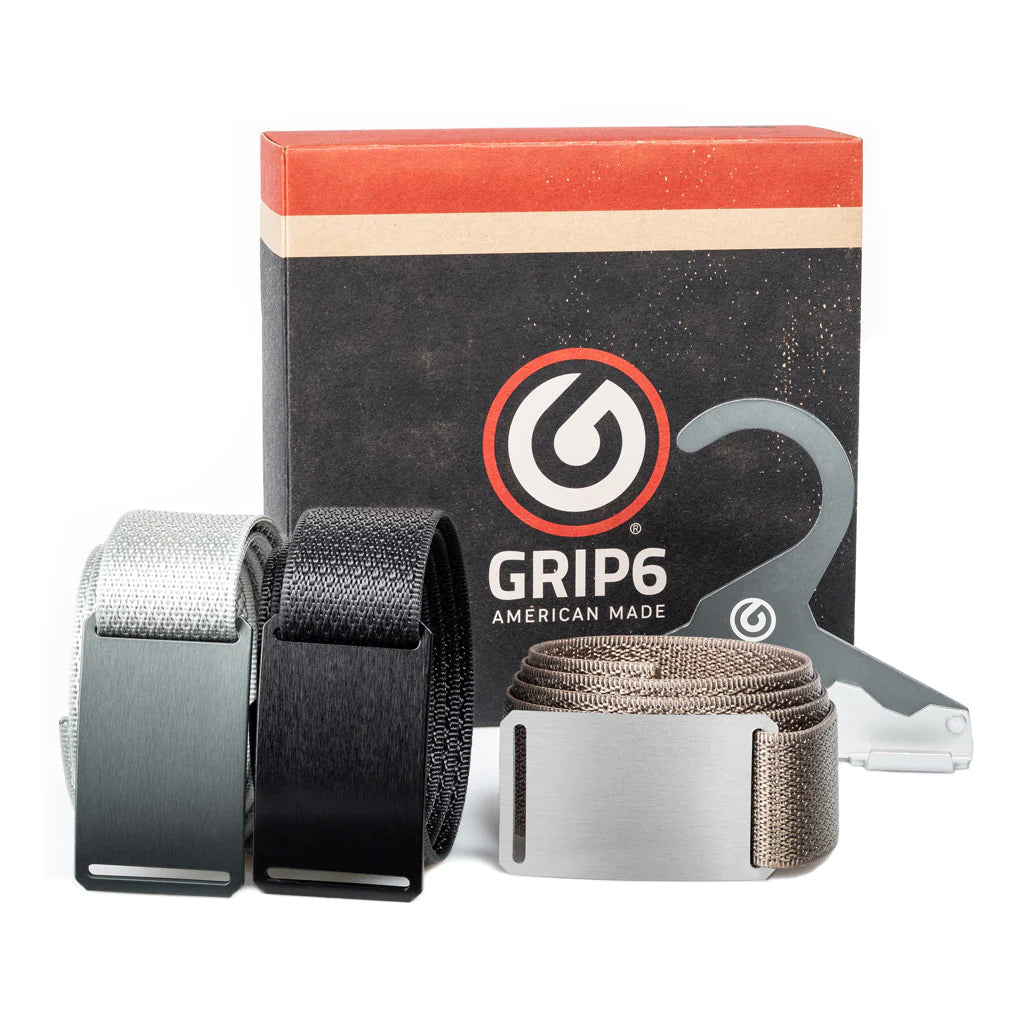 Grip6 Belts and Buckles