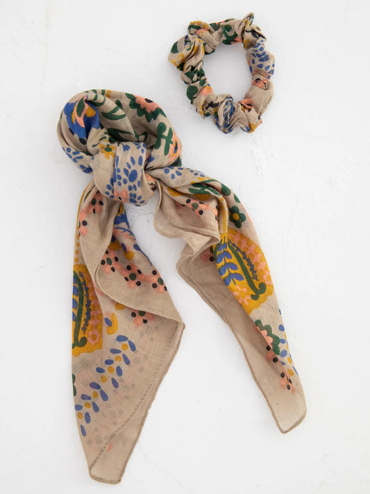 Bandana Scrunchie Set