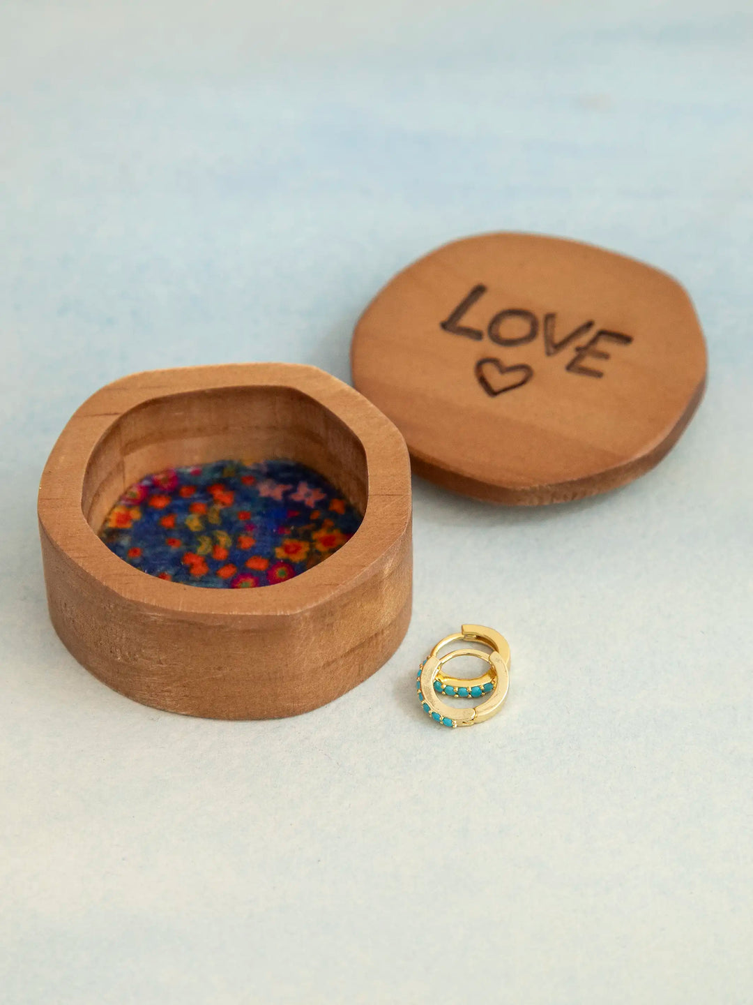 Wooden Keepsake Box - Love Heart