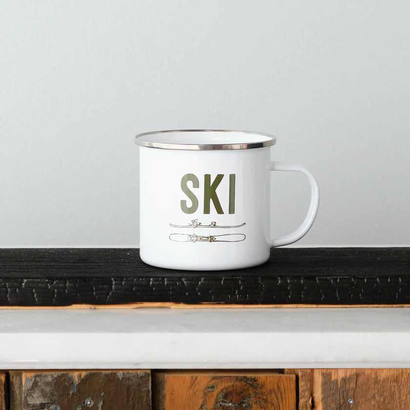 Ski Vital Enamel Mug