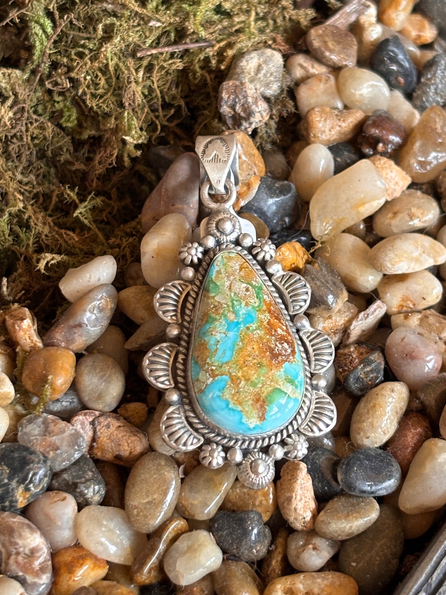Sonoran Mountain Turquoise Pendant