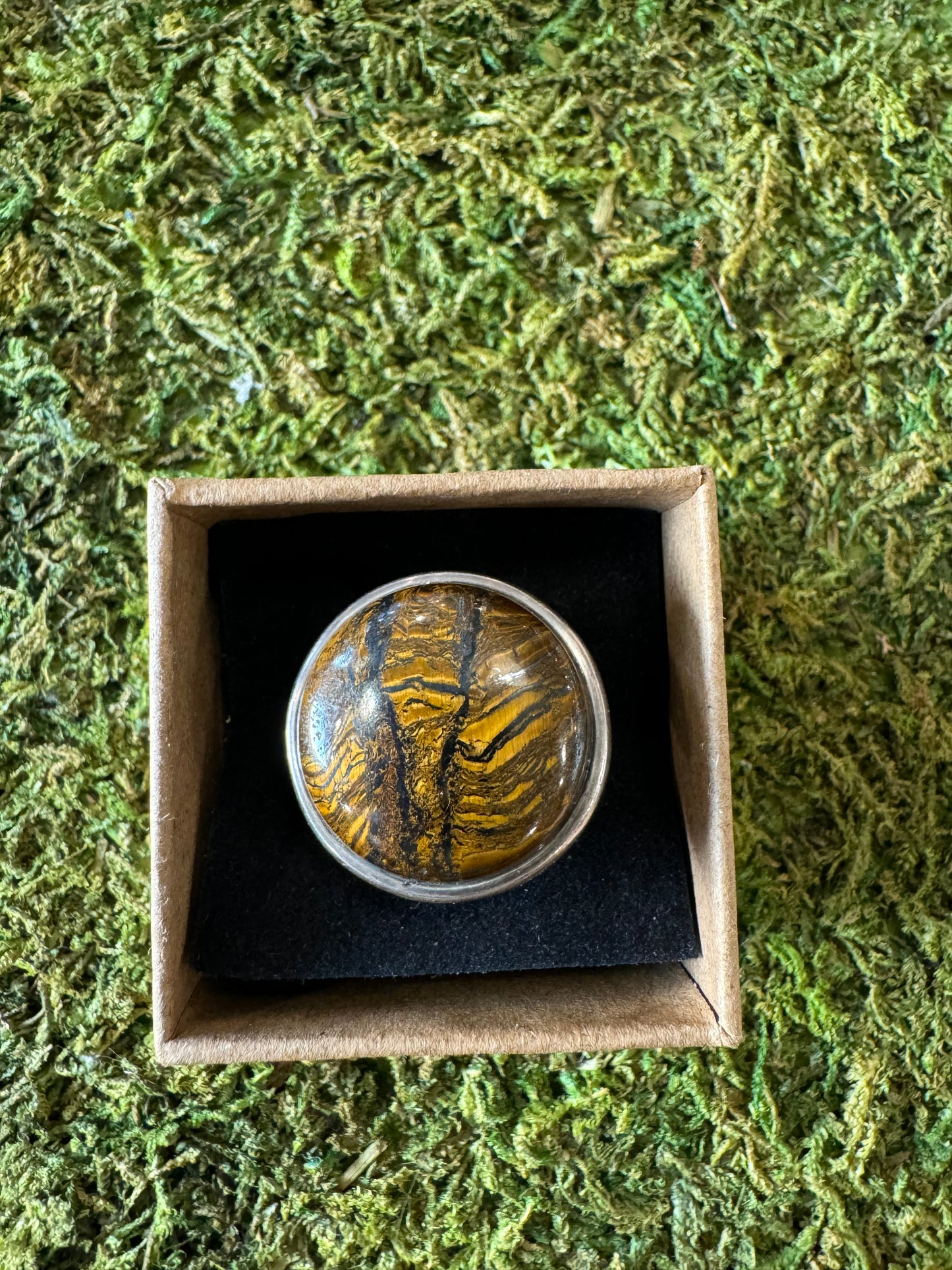 Tigers Eye Ring | Size 7