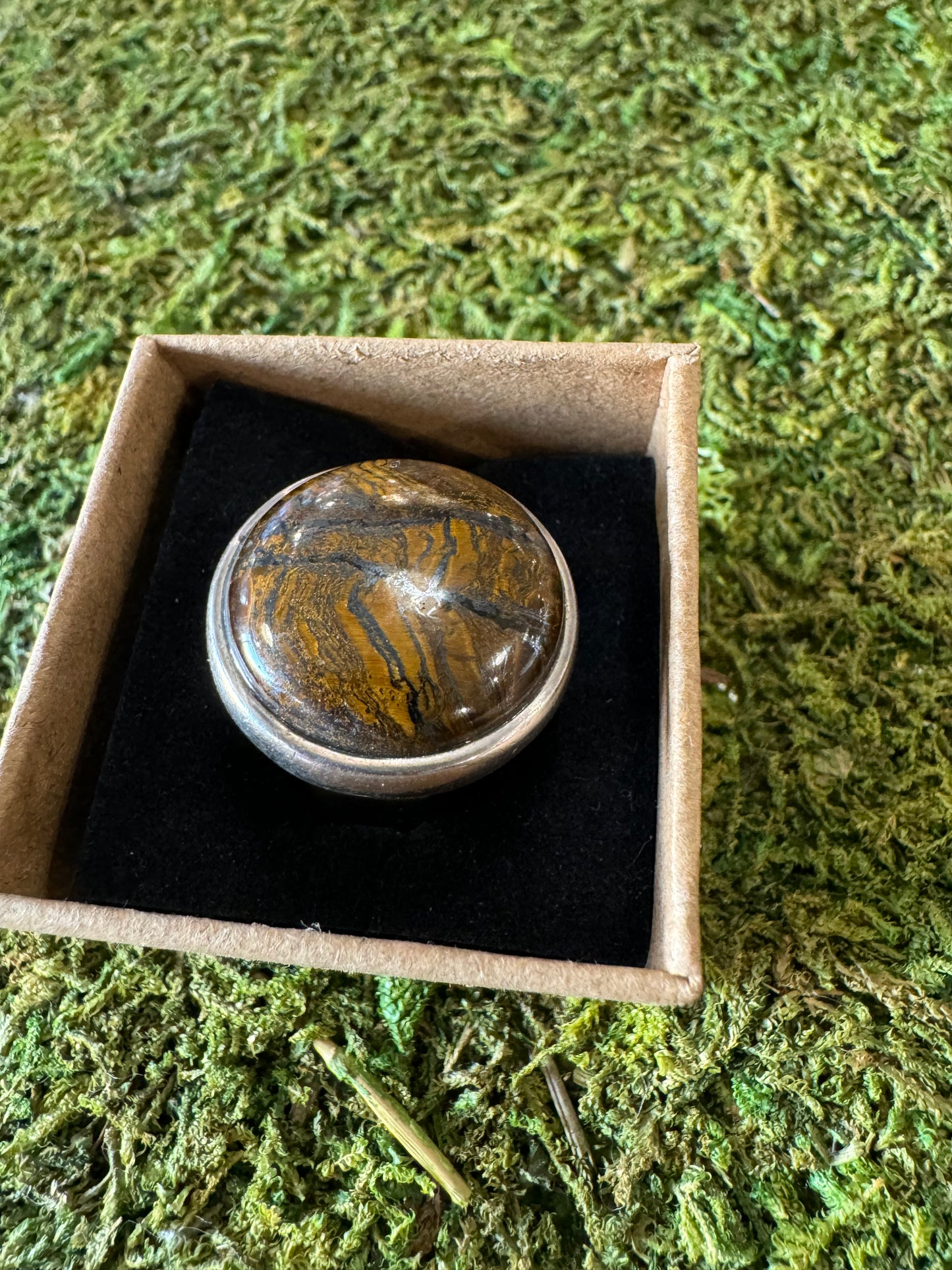 Tigers Eye Ring | Size 7