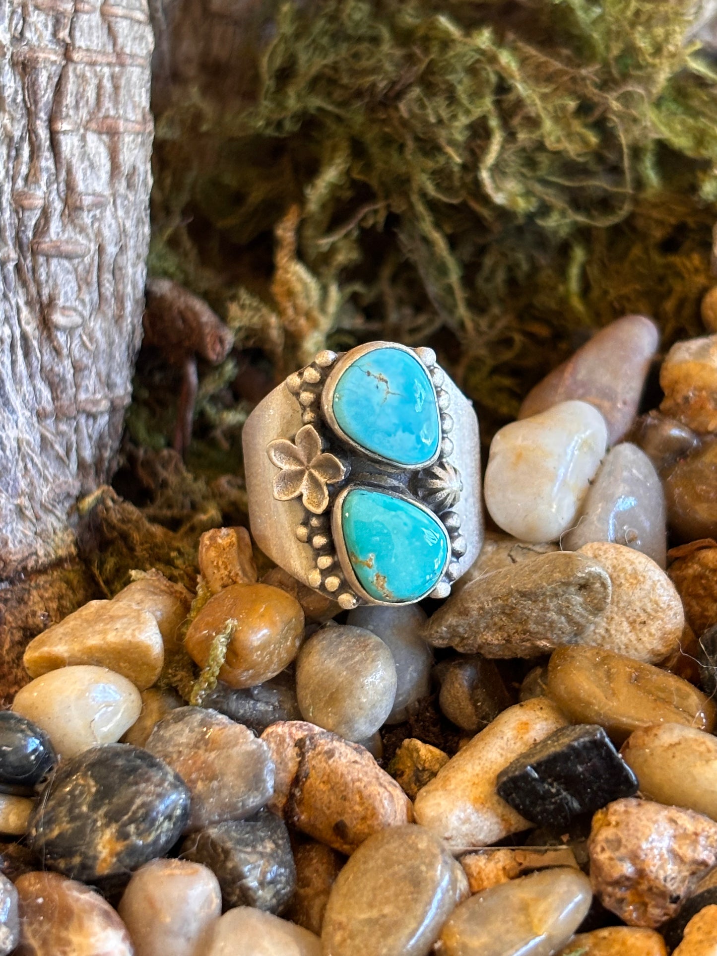 Blue Ridge Turquoise Ring | Size 5.5