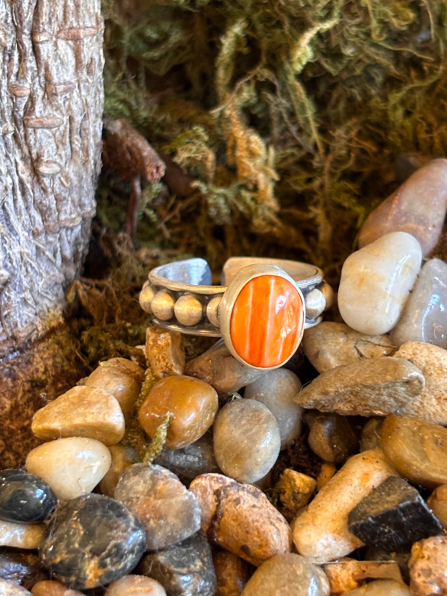 Spiny Oyster Ring | Adjustable