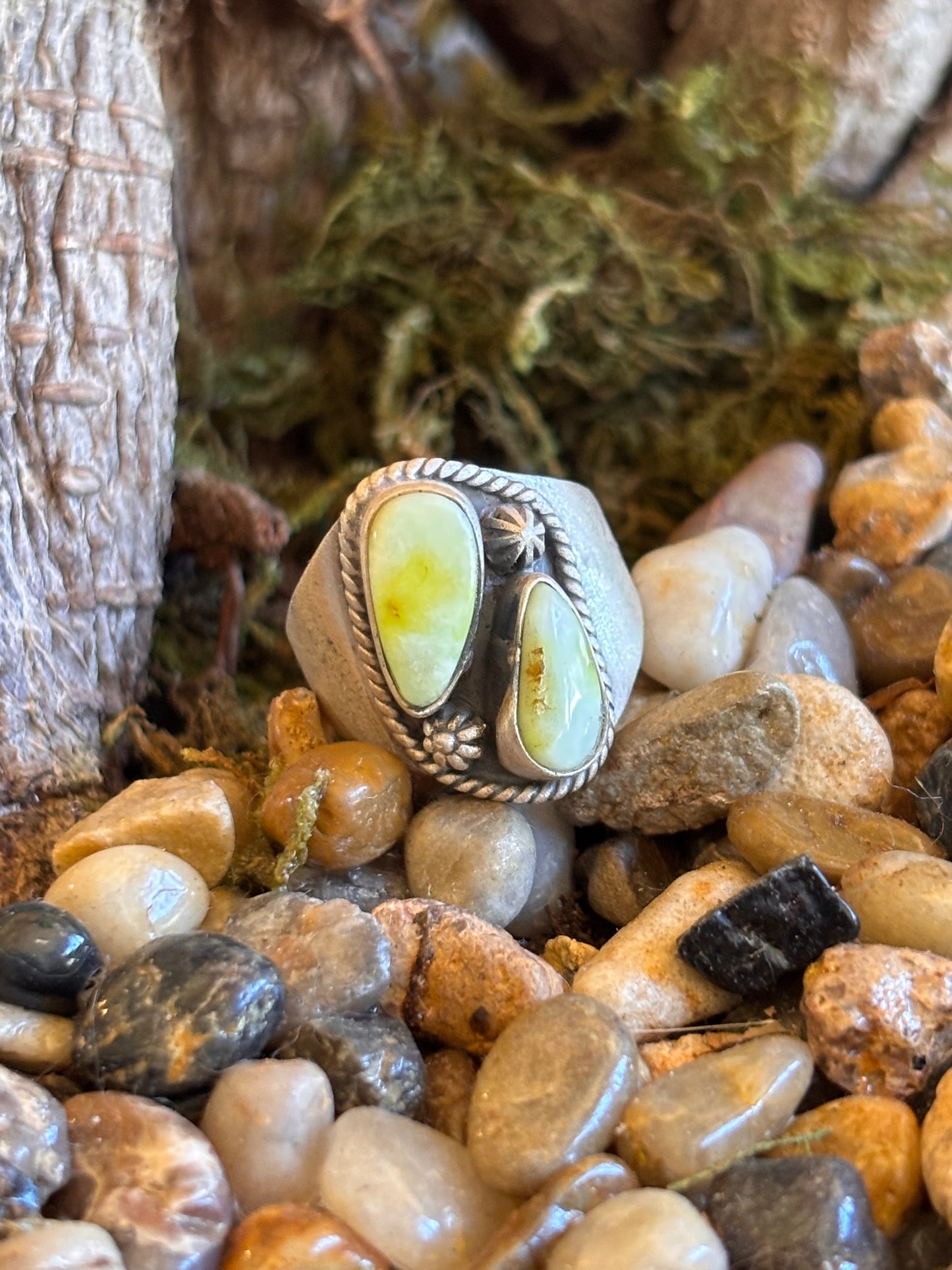 Palomino Variscite Ring | Size 7 3/4