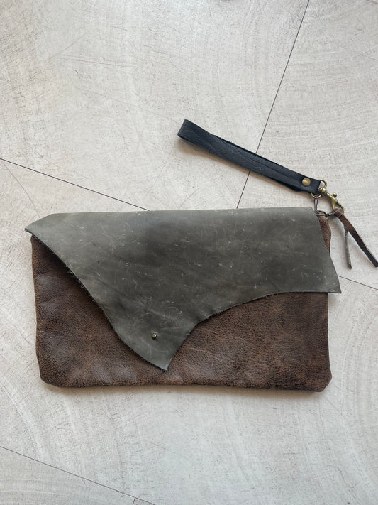 Conduit Leather Clutch