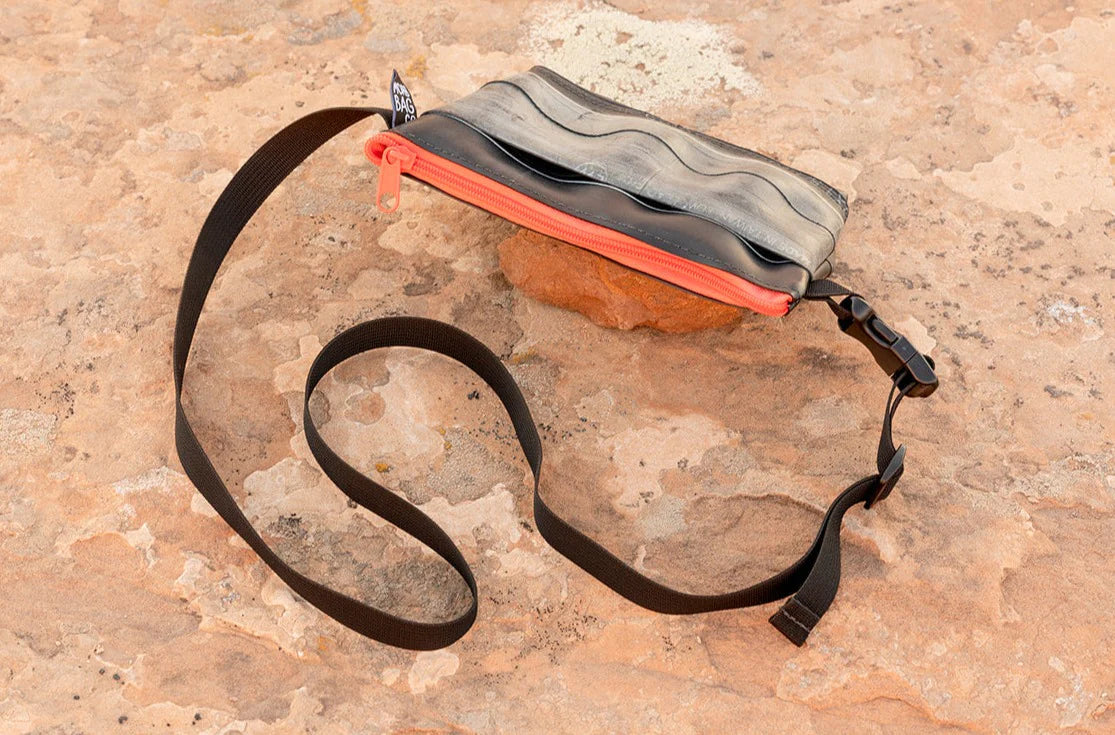 MOAB BAG CO Up-cycled Bike Tube Hip Bag