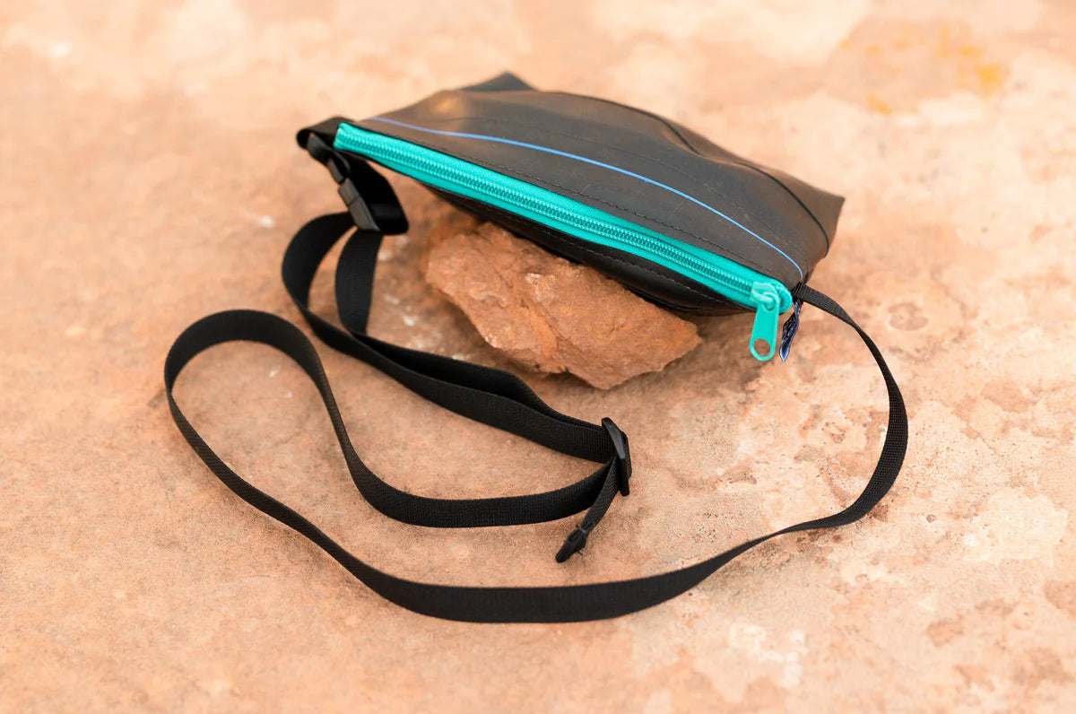 MOAB BAG CO Up-cycled Bike Tube Hip Bag