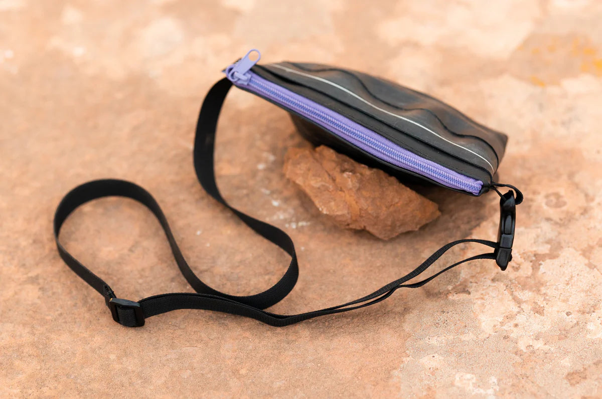 MOAB BAG CO Up-cycled Bike Tube Hip Bag
