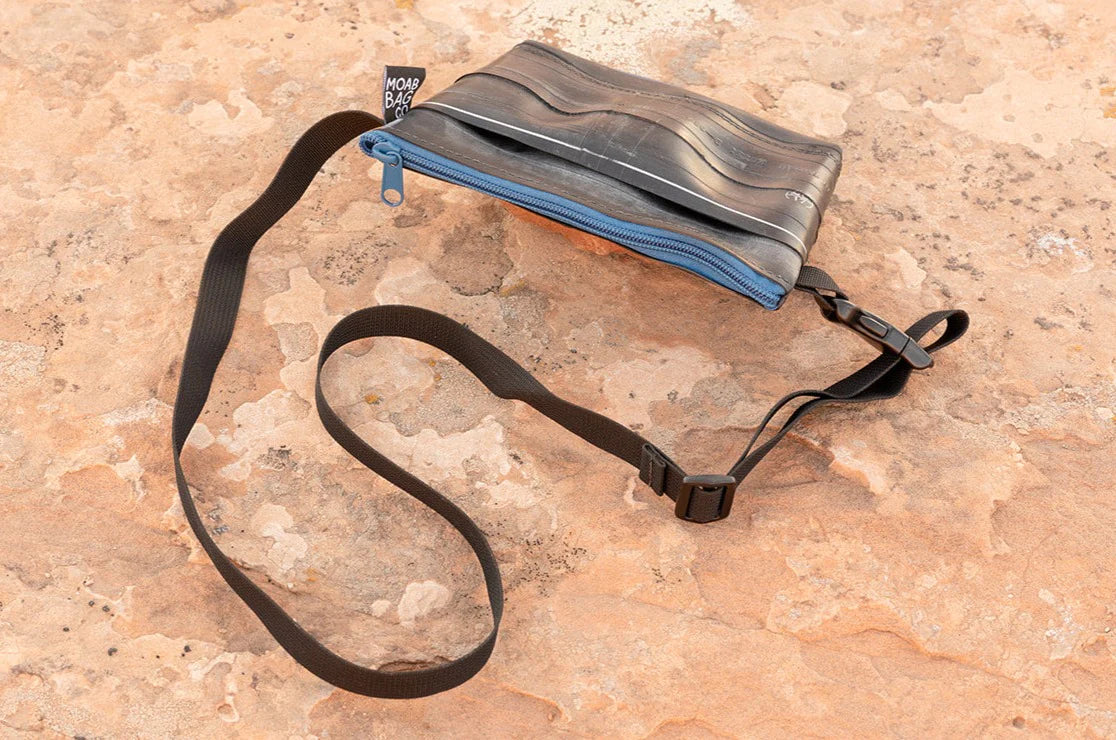 MOAB BAG CO Up-cycled Bike Tube Hip Bag