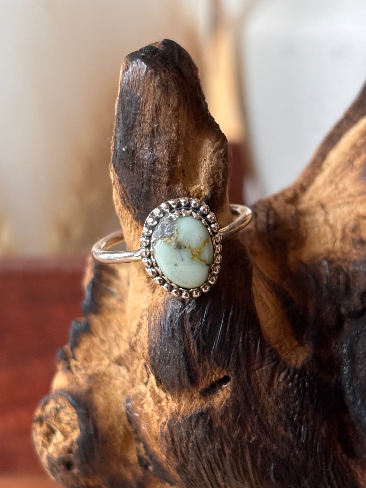 Palomino Variscite Ring | Size 7.25