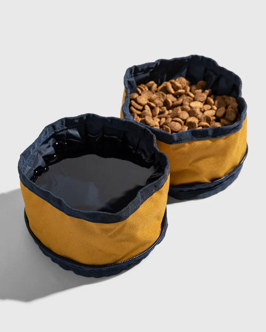 Collapsible Double Dog Bowl