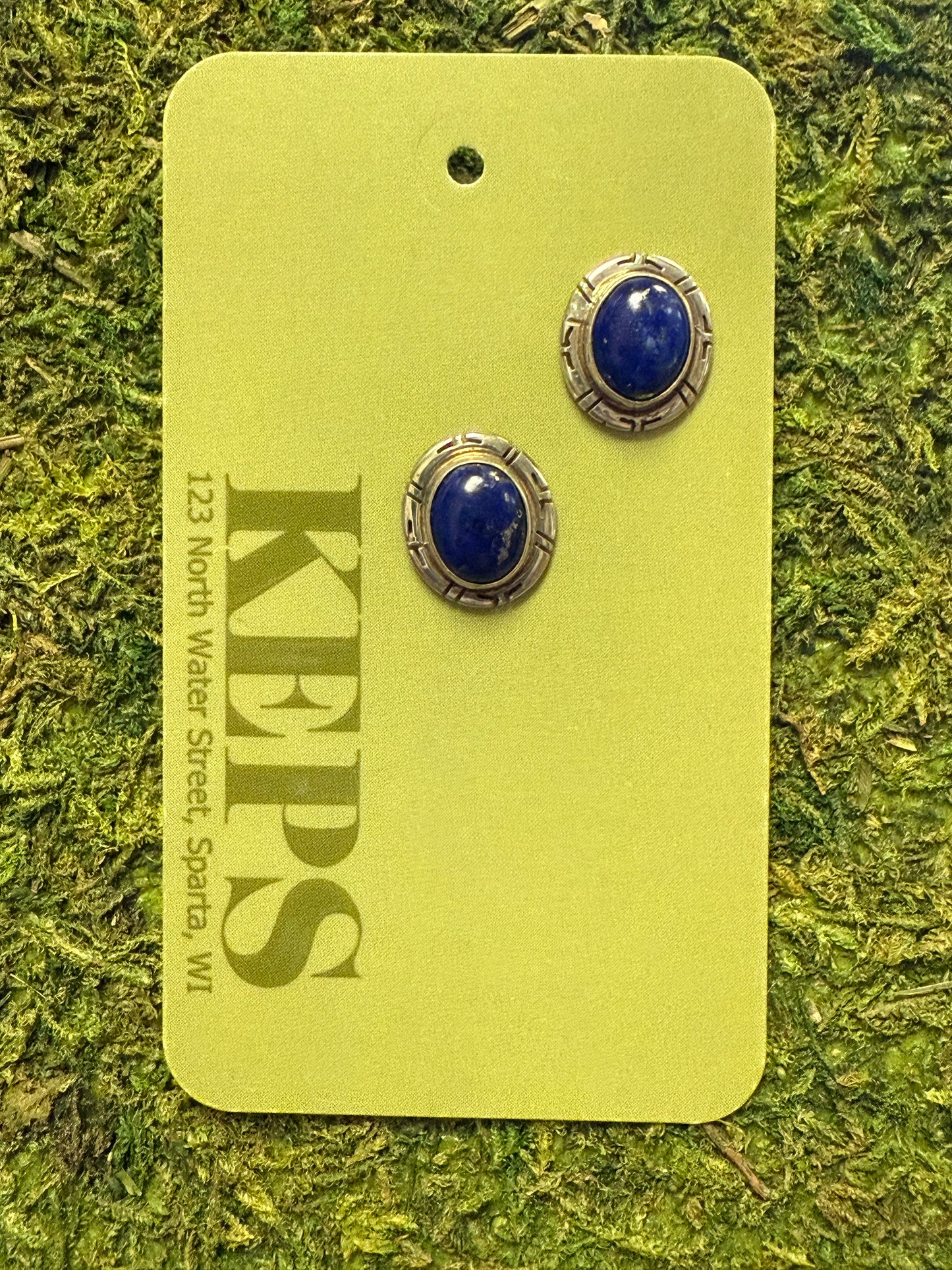 Sterling Silver & Sodalite Earrings