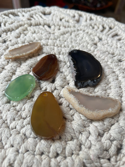 Drilled Agate