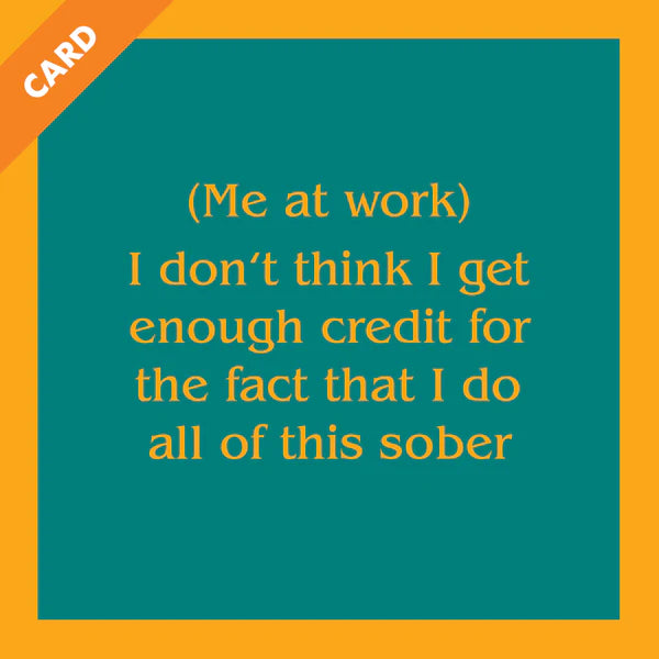 Funny 5x5 Greeting Card by Drinks on Me