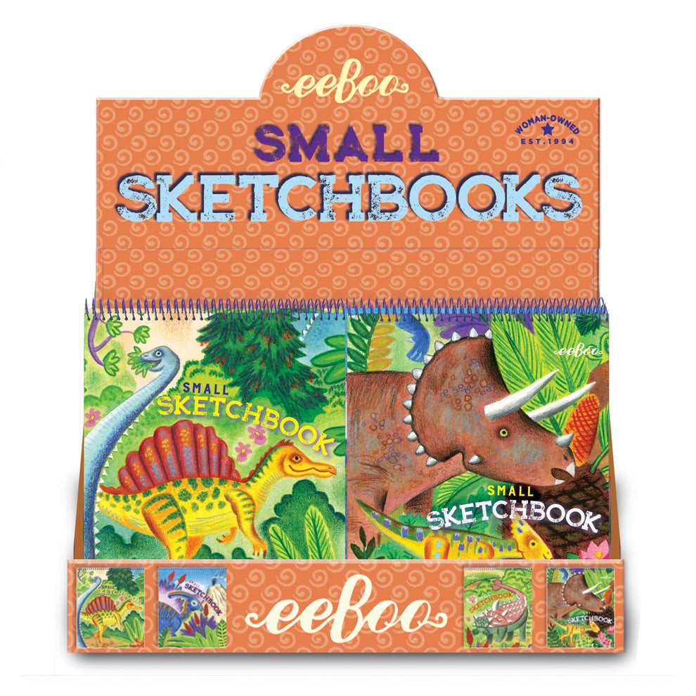 Dino Small Sketchbooks by Eeboo