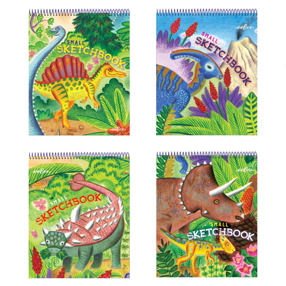 Dino Small Sketchbooks by Eeboo