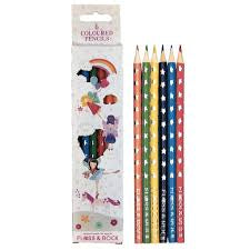 6 Colored Pencils