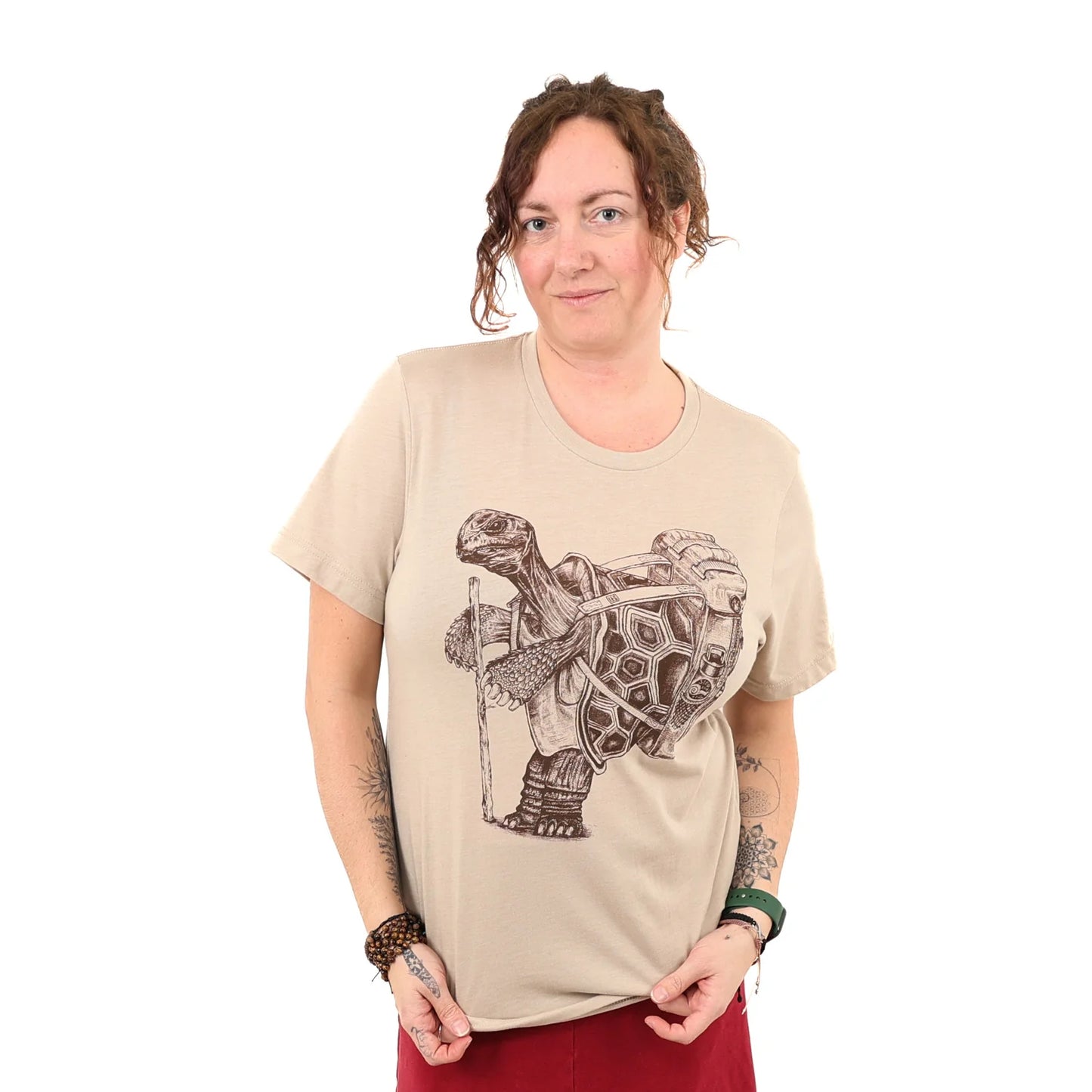 Hiking Tortoise Tee | by Slow Loris