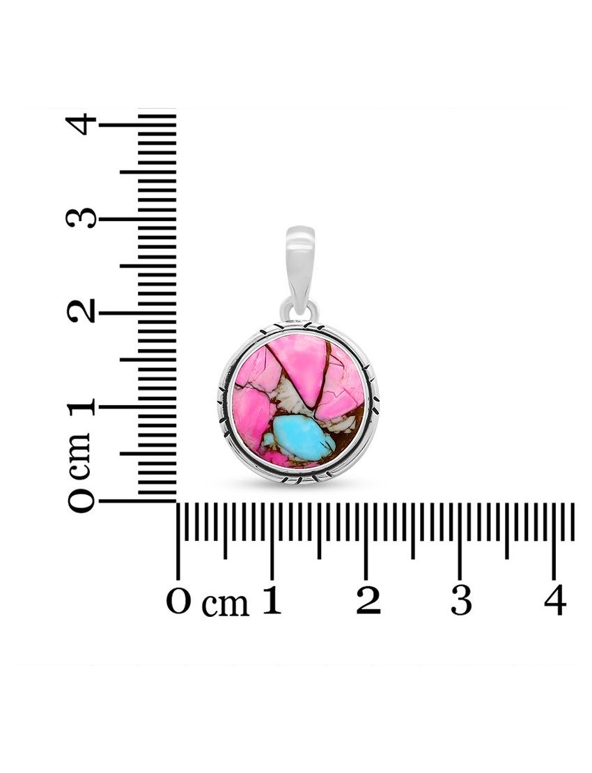 Cotton Candy Turquoise Pendant