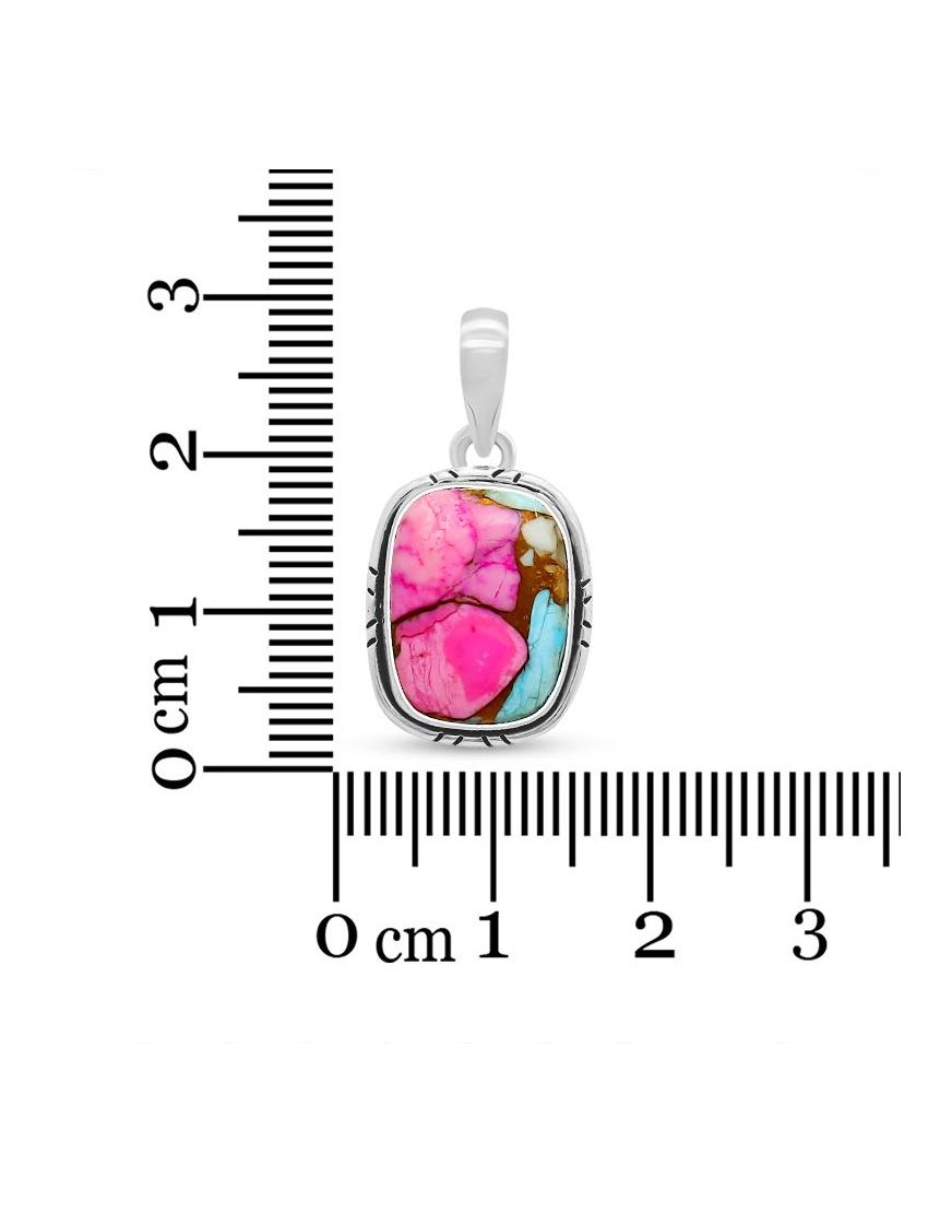 Cotton Candy Turquoise Pendant