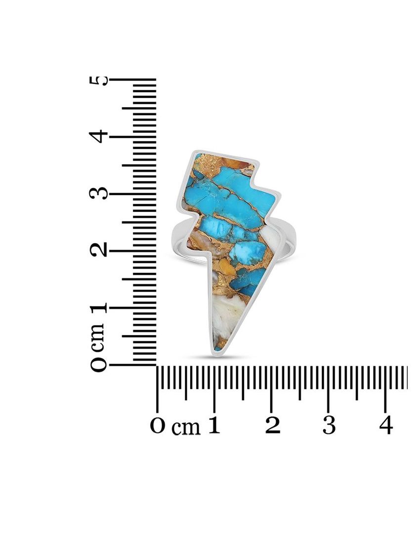 Oyster Turquoise Ring |