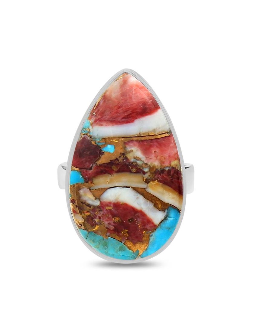 Chocolate Oyster Ring | Adjustable