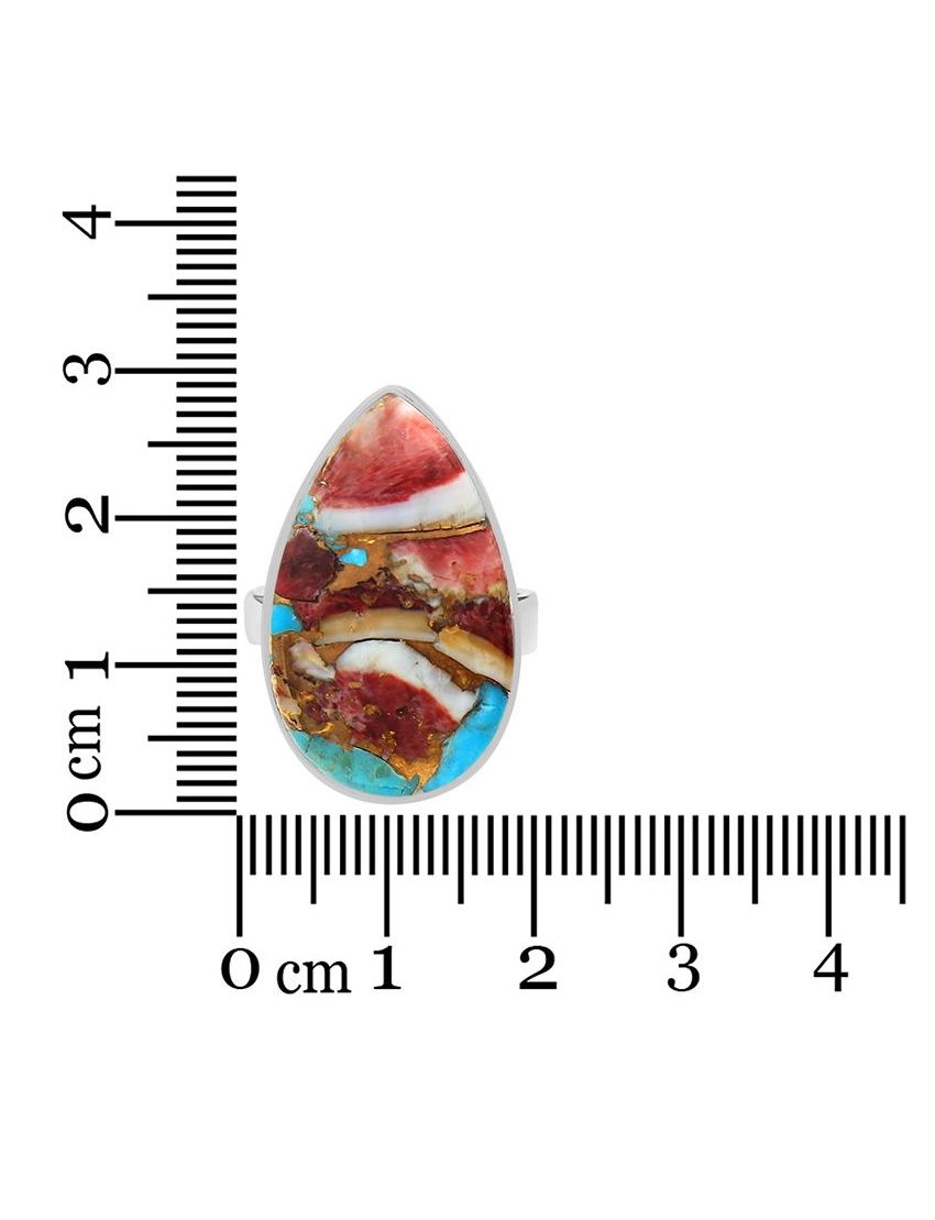 Chocolate Oyster Ring | Adjustable