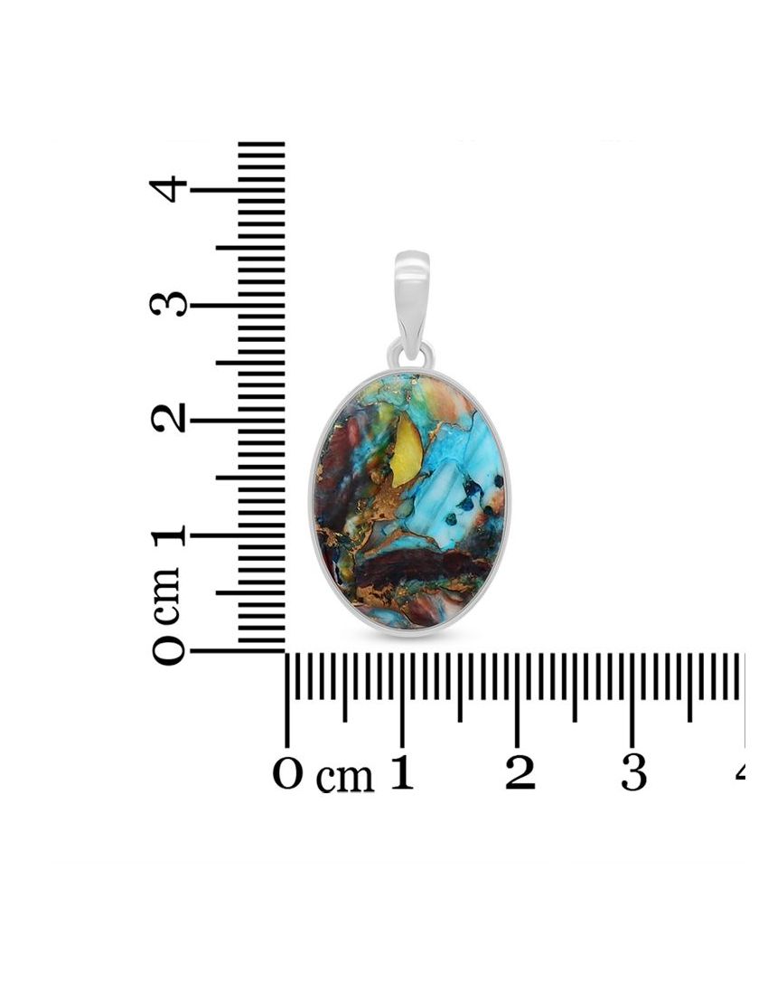 Chocolate Oyster Pendant