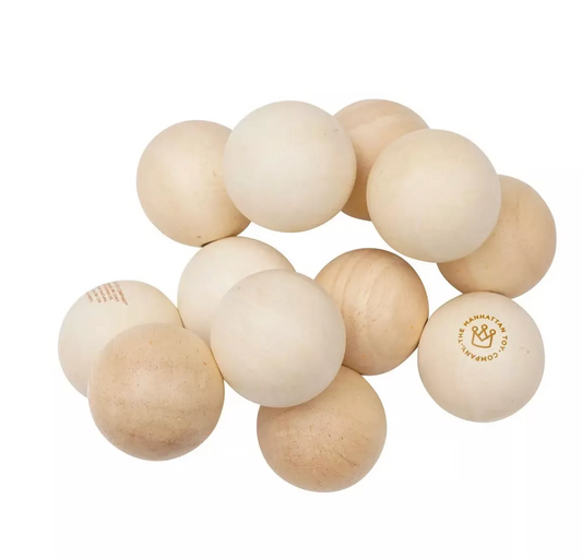 Natural Classic Wood Baby Beads