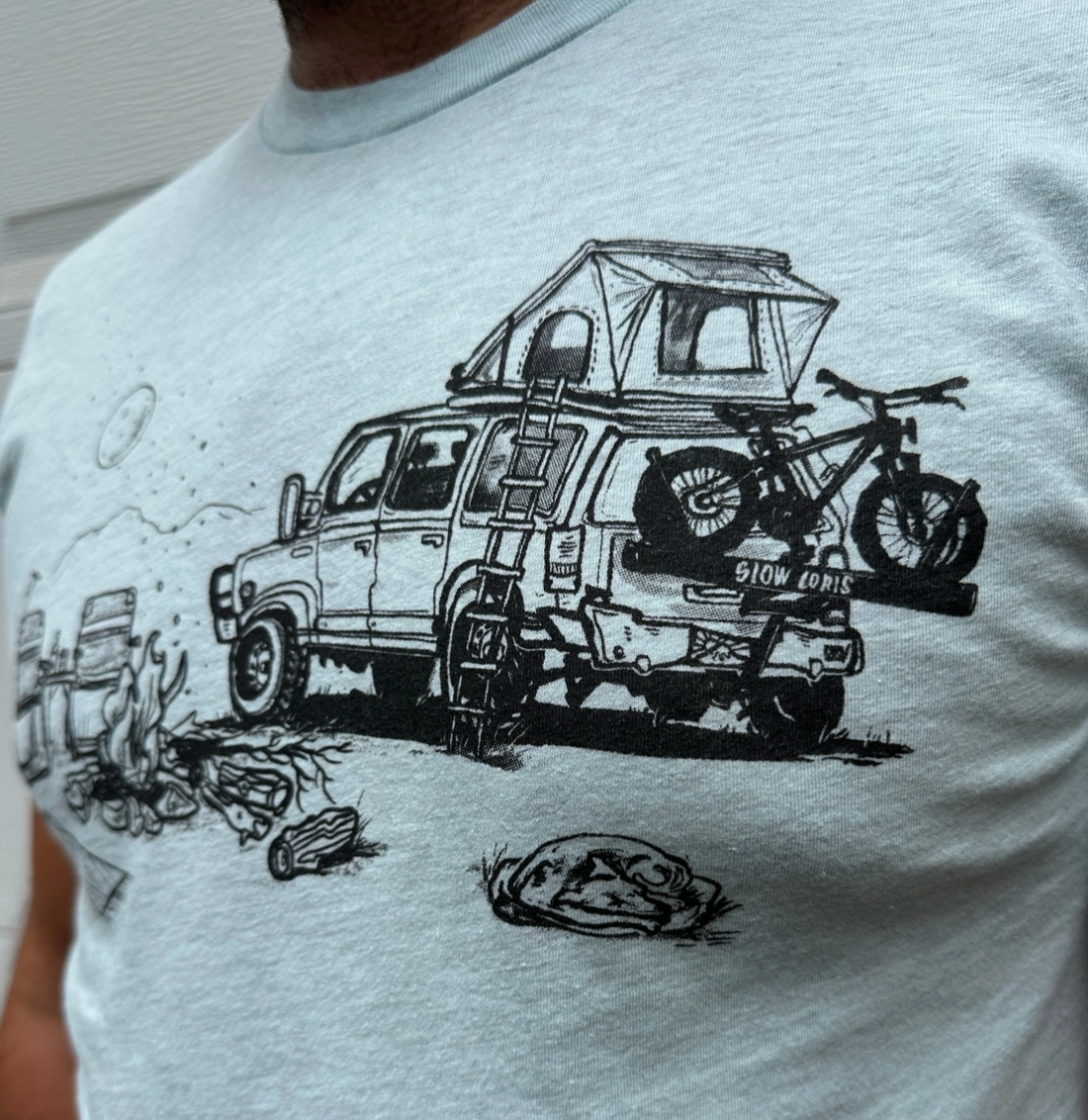 Fireside Camp Tee | by Slow Loris