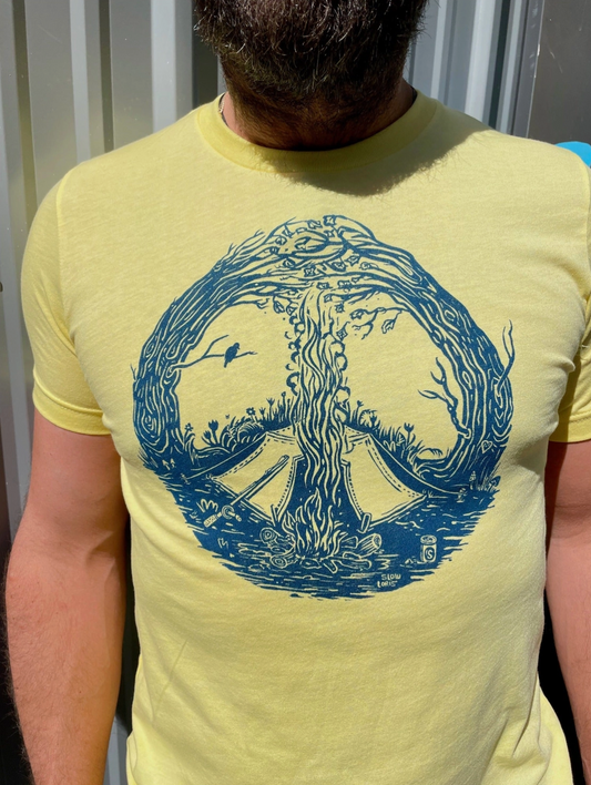 Peace Outside Tee | by Slow Loris