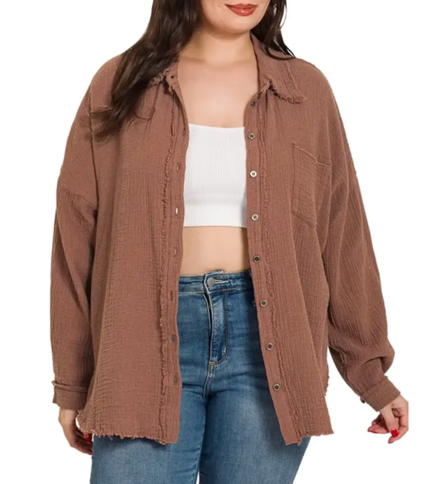 Double Gauze Top