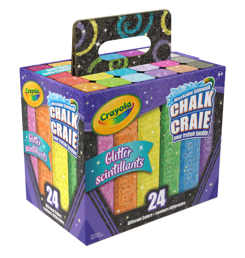 Crayola 24ct Glitter Chalk