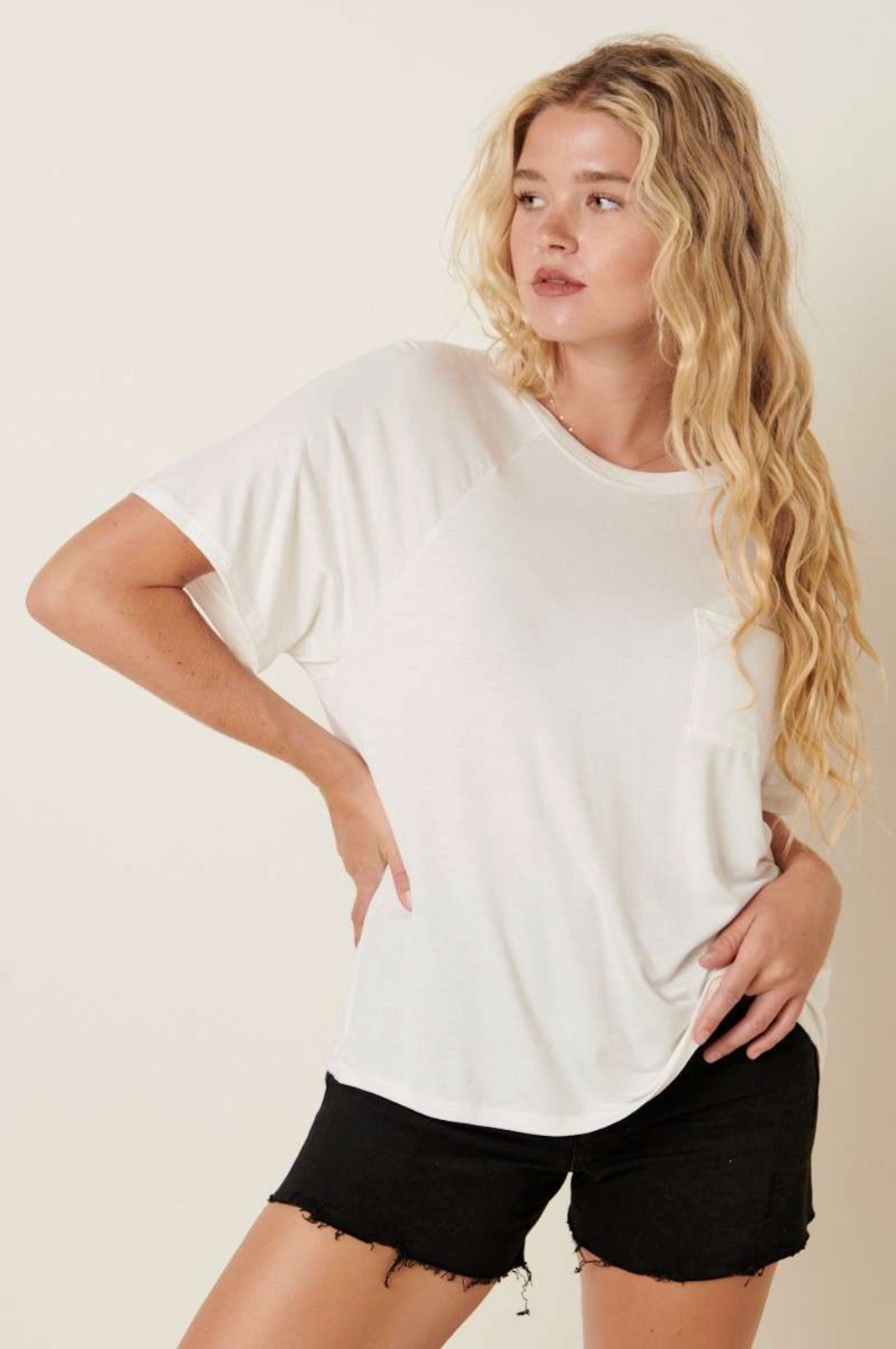 BAMBOO Raglan Short Sleeve Tee