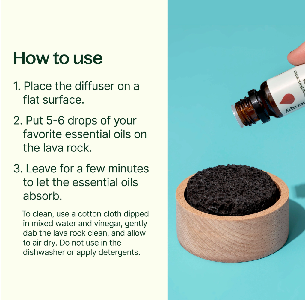 Lava Rock Passive Diffuser