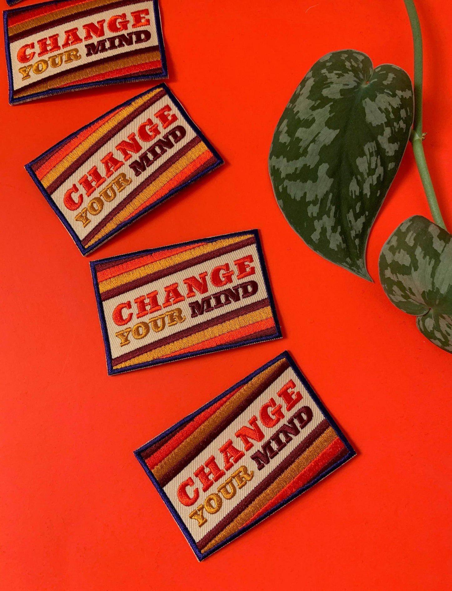 Change Your Mind- Iron On Patch