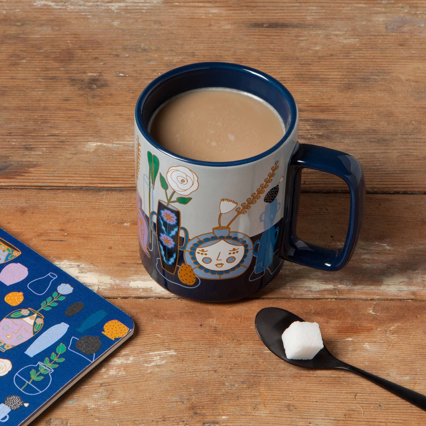 Still Life Ceramic Studio Mug 14 oz Capacity