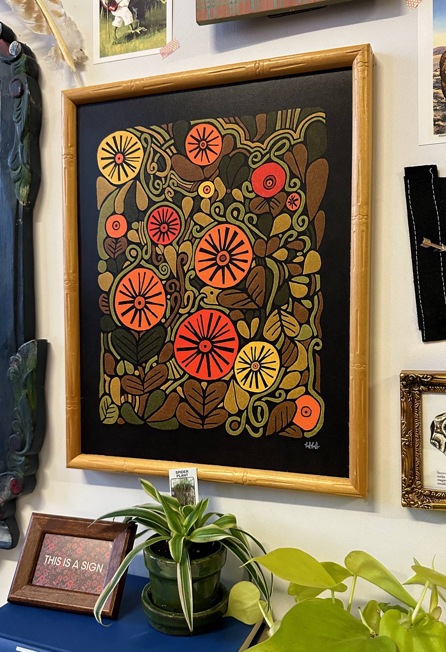 Sweet Potato Vine-11 x 14 print