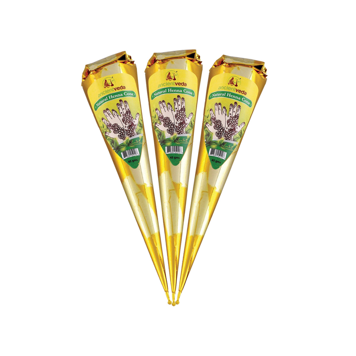 Henna Cones - Premium Gold (45 g)