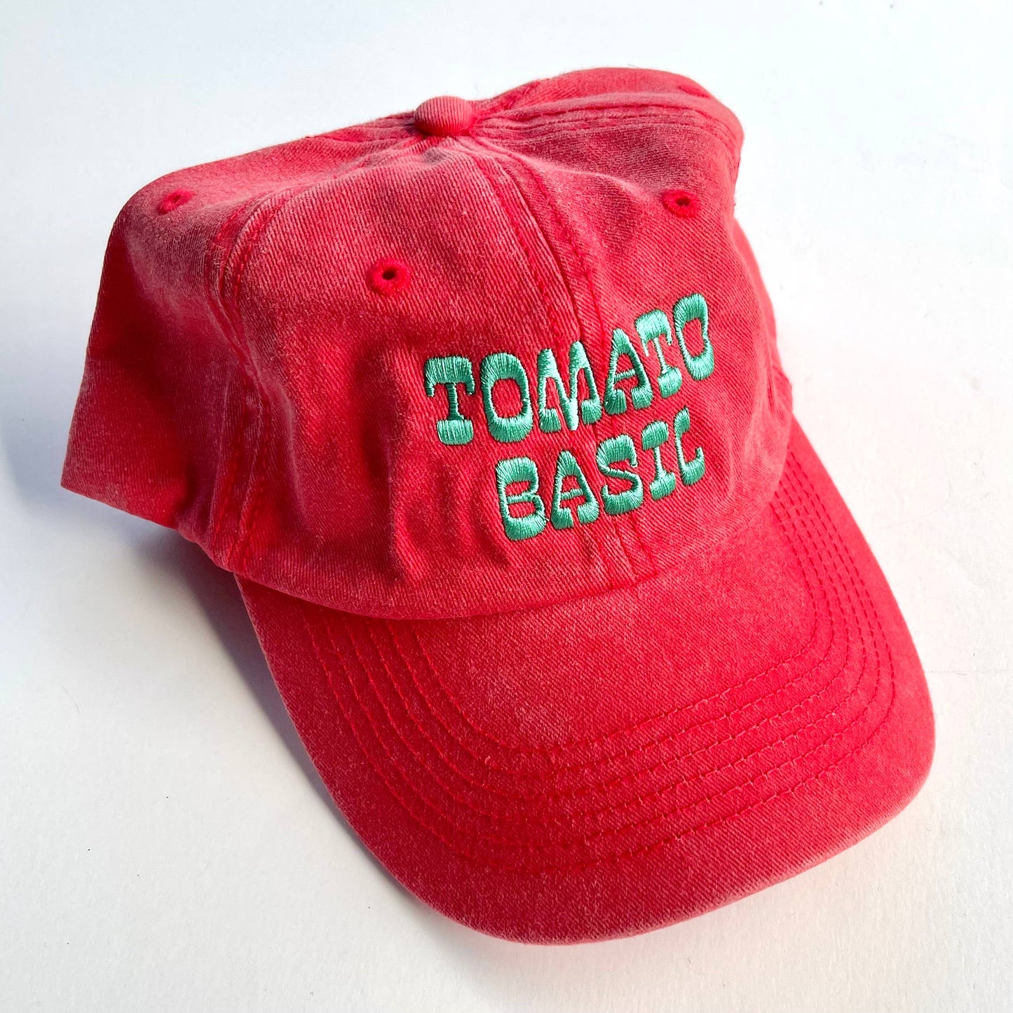Tomato Basil Baseball Cap Unisex Dad Hat
