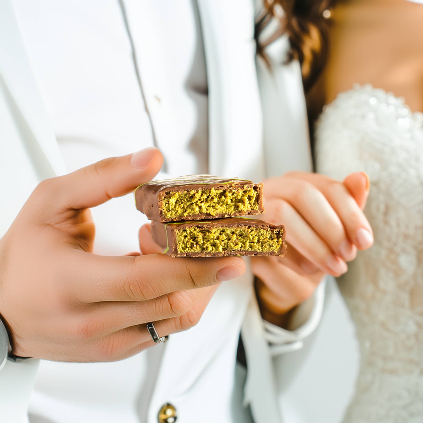 Dubai Chocolate Bar, Premium Pistachio (Bar)