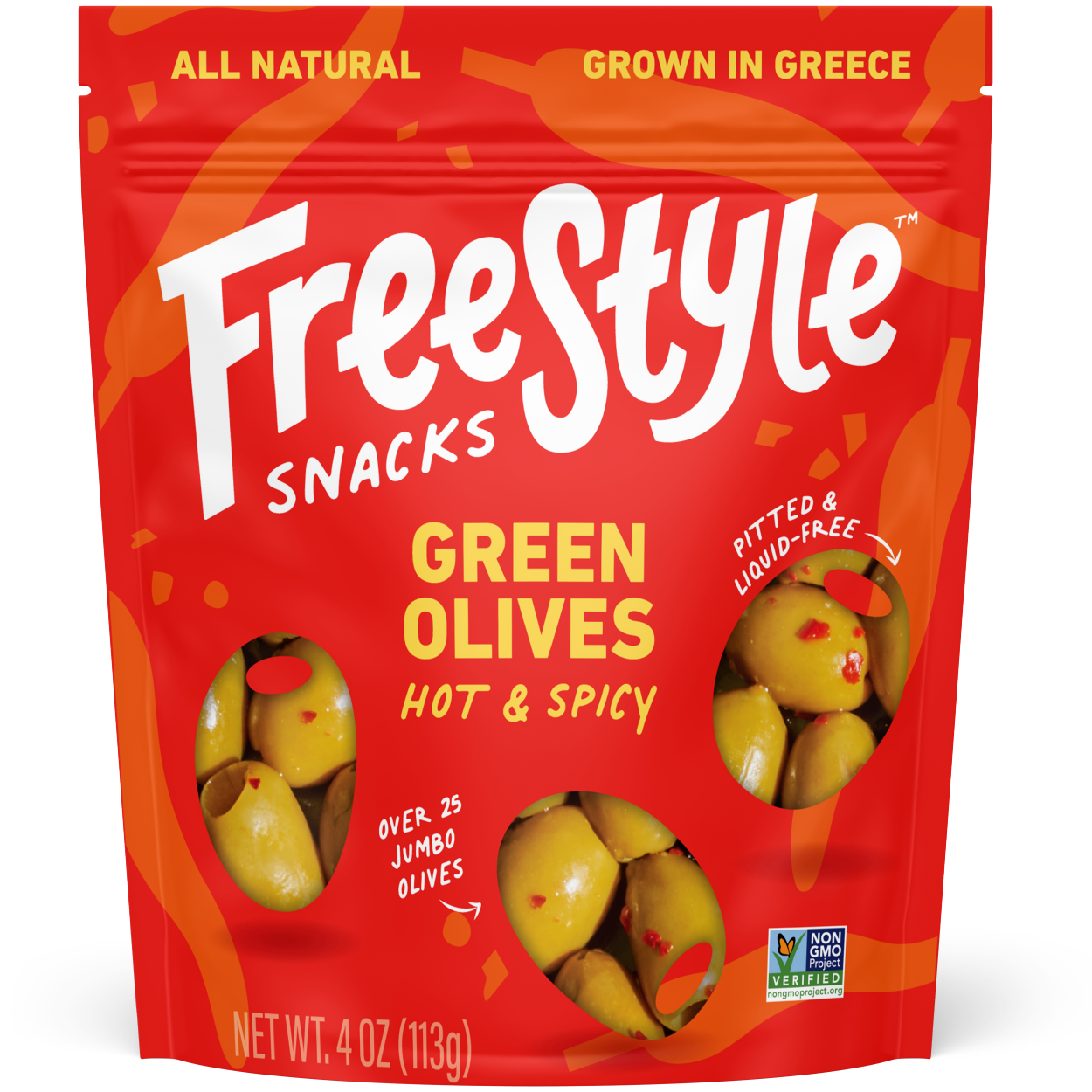 Green Olives - Hot & Spicy